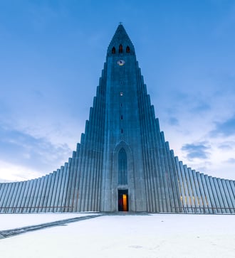 Hallgrimskirkja church, Reykjavik