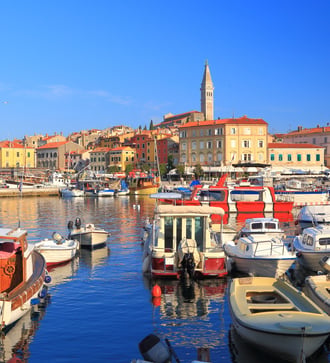 Rovinj harbour, Croatia