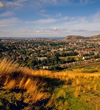 View of Edinburgh from Braid Hills