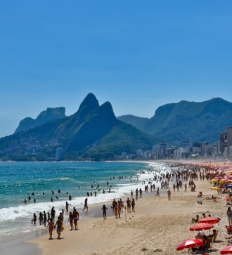 Ipanema beach, Rio de Janeiro