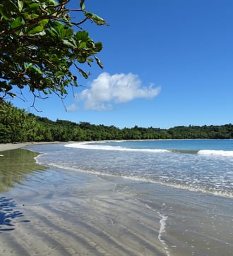 Beach on Isla Parida, Panama