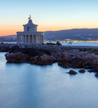 Lighthouse in Argostoli, Kefalonia