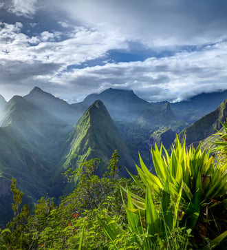 Cirque de Mafate Caldera on Réunion Island