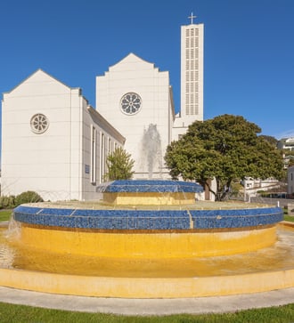 Waiapu Cathedral in Napier, New Zealand