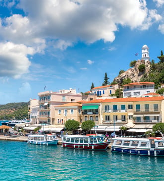 Poros Town, Greece