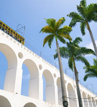 Arcos de Lapa in Rio de Janeiro, Brazil