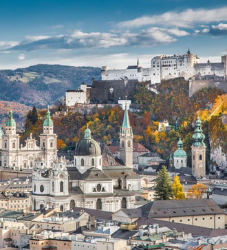 Salzburg fortress, Austria