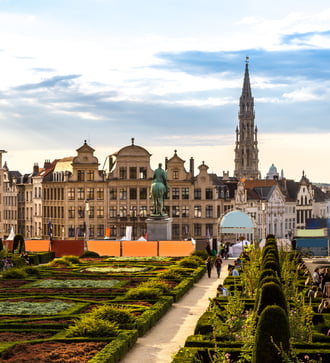 Brussels in summer, Belgium