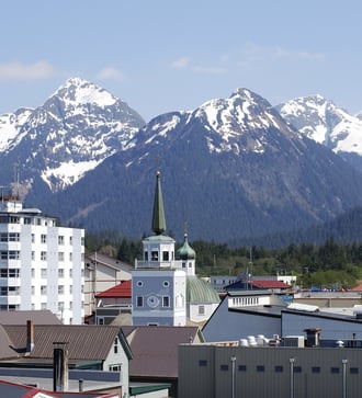 Russian church in Sitka, Alaska