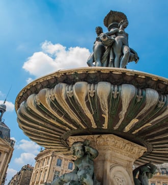 Fontaines des Trois Graces, Bordeaux, France