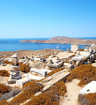 Ruins of Delos, Greece
