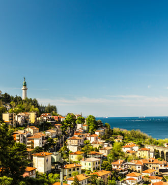 View of Trieste, Italy