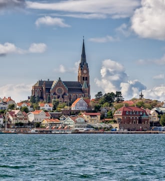 Church in Lysekil, Sweden
