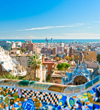 View from Park Guell, Barcelona