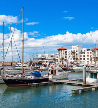 Agadir marina, Morocco