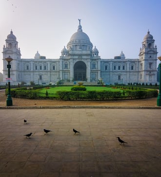 Victoria Memorial in Kolkata, India
