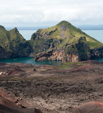 Heimaey island, Iceland