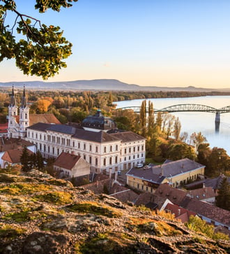 Esztergom old town, Hungary