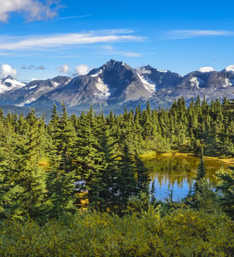 Lost Lake Trail near Seward, Alaska