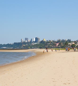 Maputo beach, Mozambique