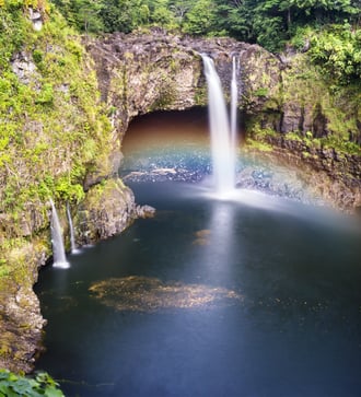 Rainbow Falls, Hilo, Hawaii