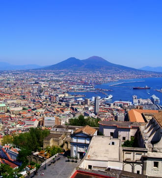 View over Naples