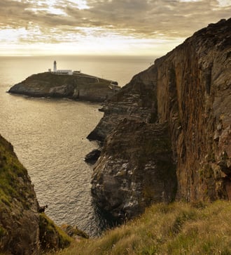 South Stack Lighthouse near Holyhead, Wales