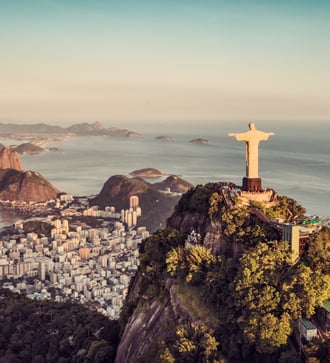 Christ the Redeemer statue in Rio de Janeiro, Brazil