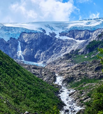 Folgefonna glacier, Hardanger, Norway