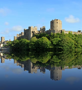Pembroke Castle, Wales