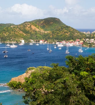 View of Martinique
