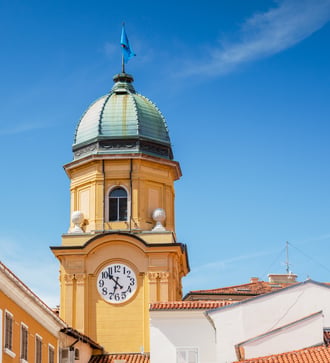 Rijeka clock tower, Croatia