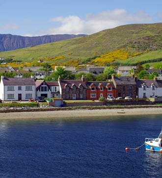 Ullapool harbour, Scotland