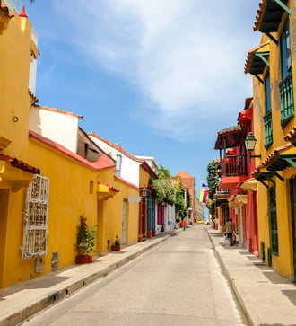 Street in Cartagena