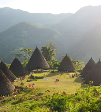 Wai Rebo village, Flores, Indonesia