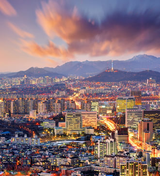 Downtown Seoul, South Korea