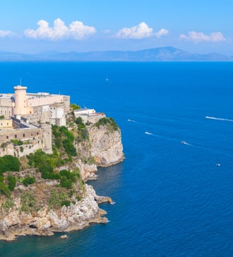Castle in Gaeta, Italy