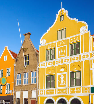 Architecture in Willemstad, Curacao