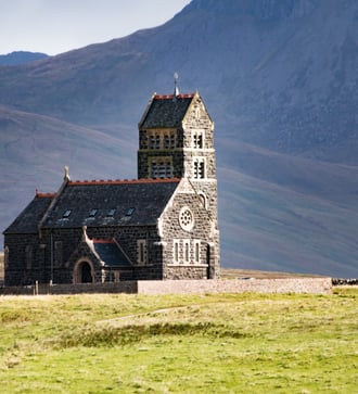 Church on the Isle of Canna, Scotland