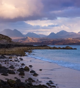 Sandy beach near Gairloch, Scotland