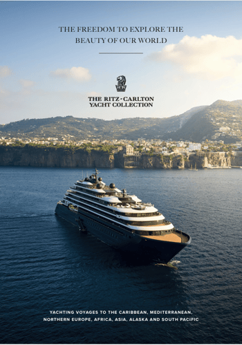 The Ritz Carlton Yacht Collection brochure cover