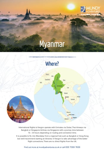 Mundy Adventures - Myanmar PDF Guide
