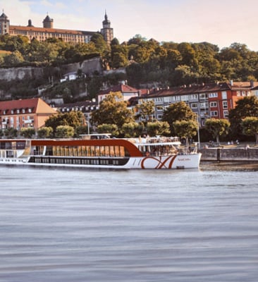 AmaCerto river cruise ship in Wurtzburg