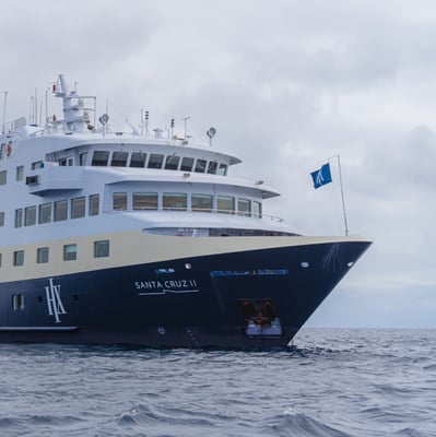 HX Expeditions' vessel in the Galapagos Islands, MS Santa Cruz II