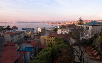 View over Valparaiso, Chile