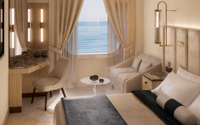 Crystal Cruises - Crystal Serenity - Double Guest Room with Ocean View