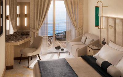 Crystal Cruises - Crystal Serenity - Double Guest Room with Veranda