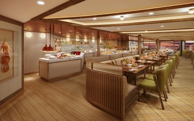 Seabourn Venture - The Colonnade restaurant