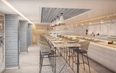 Oceania Vista - Aquamar Kitchen