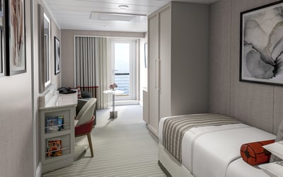 Oceania Vista - Concierge Level Solo Veranda Stateroom